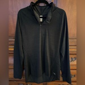 Men's Champion Dri Fit Black Quarter-Zip Jacket